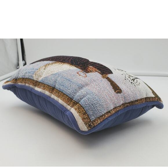 Angel Christmas Throw Pillow Small Holiday Decor, PRE-OWNED - Picture 5 of 5